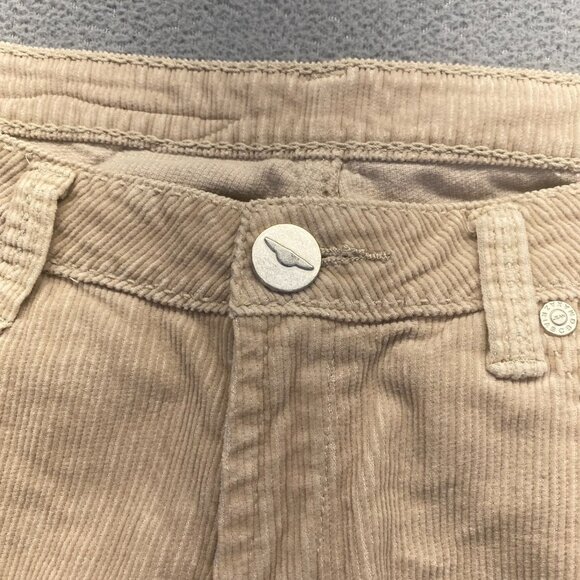 BCBGMAXAZRIA Women's Corduroy Pants Size 29,Beige,Stretch - Picture 13 of 14